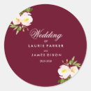 Recherche de automne mariage autocollants Aquarelle