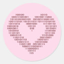 Recherche de code binaire autocollants Ordinateur