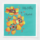 Recherche de fleurs peintes serviettes Capricieux
