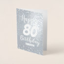 Recherche de 80th anniversaire cartes 80e