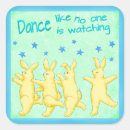 Recherche de lapin de danse autocollants Pour tous