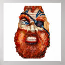 Recherche de guerrier viking posters Barbe