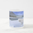 Recherche de loups blancs tasses Neige