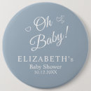 Recherche de oh badges Baby shower élégant