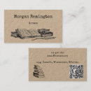 Recherche de pour des auteurs cartes visite Écrivain