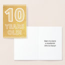 Recherche de 10ème anniversaire cartes 10 ans