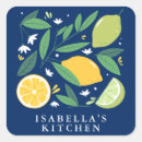 Recherche de citron autocollants Cuisine