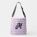 Recherche de lilas et blanc sacs Rayures