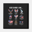 Recherche de patriotic carrés magnets Oiseau