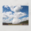 Recherche de eruption cartes postales Parc national de yellowstone
