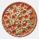 Recherche de pizza de pepperoni autocollants Drôle