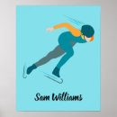 Recherche de patinage de vitesse posters Patineur