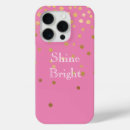Recherche de points confettis iphone coques Rose