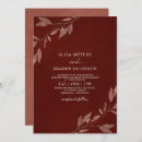 Recherche de feuilles automne mariage invitations Aquarelle