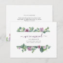 Recherche de pourpre 11x14 invitations Eucalyptus