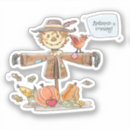 Recherche de scarecrow autocollants Automne