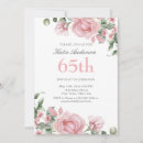 Recherche de 65 anniversaire invitations Typographie