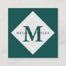 Recherche de wedding monogram cartes visite Décorateur