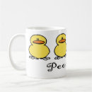 Recherche de poussin de bande dessinée tasses Drôle