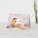 Recherche de oiseau vintage vœux cartes Couple