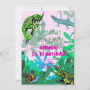 Recherche de caméléon invitations Pour enfants