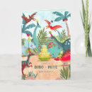 Recherche de petit dinosaure cartes postales Garçon