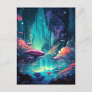 Recherche de grottes cartes postales Coloré