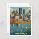 Recherche de pittsburgh vintage cartes postales Illustration