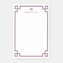 Recherche de prune cartes invitations Monogramme