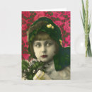 Recherche de vieille mode vœux cartes Antique
