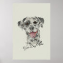 Recherche de canine tissue papier Aquarelle