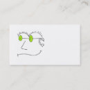 Recherche de yeux verts cartes visite Affaires