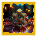 Recherche de motifs géométriques posters Contemporain