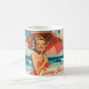 Recherche de pin up vintage tasses Vacances
