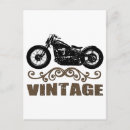 Recherche de motos vintages cartes postales Race