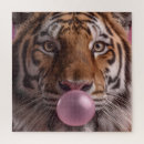 Recherche de tigre bengale puzzles Rayures