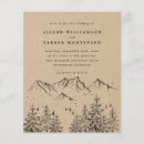 Recherche de dessin montagne invitations rustique
