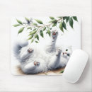Recherche de arbre blanc tapis souris Aquarelle