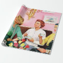 Recherche de 1950 papier cadeau Rétro