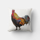 Recherche de coq rouge coussins Animal