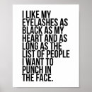 Recherche de cils posters Moderne