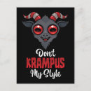 Recherche de krampus cartes postales Effrayant