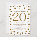 Recherche de de 20 ans anniversaire invitations Célébration