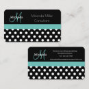Recherche de pois turquoise cartes visite Chic