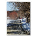 Recherche de route de campagne Hiver