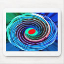 Recherche de point rouge tapis souris Tache