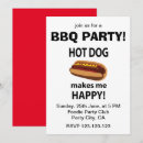 Recherche de hot dogs invitations Été