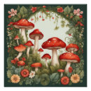 Recherche de champignon magique posters Moderne