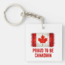 Recherche de drapeau du canada porteclés Fierté