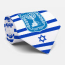 Recherche de drapeau israélien cravates Bleu et blanc